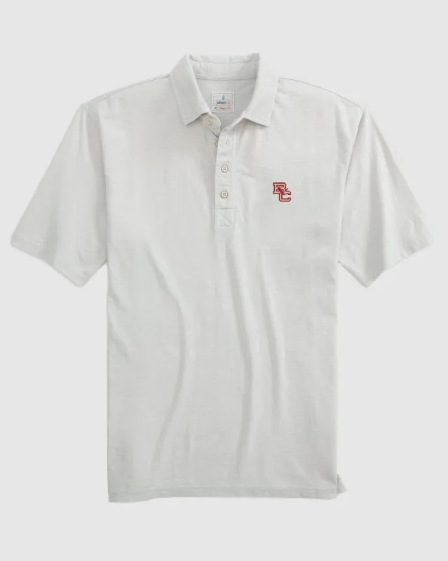 Boston College Coastal Wash Original Polo - Heritage Logo sold by Johnnie-O