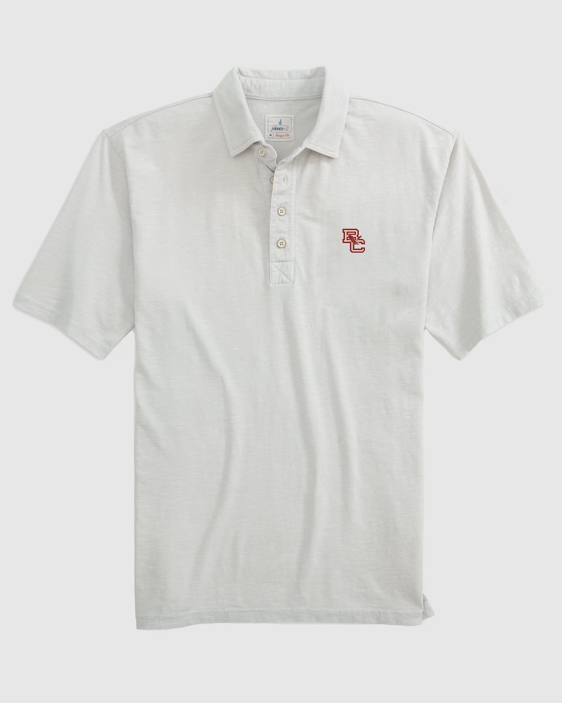 Boston College Coastal Wash Original Polo - Heritage Logo sold by Johnnie-O