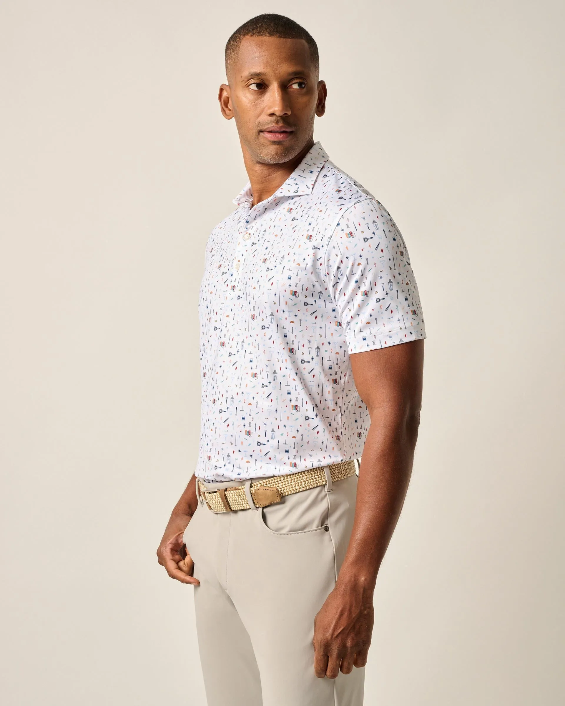 Performance Jersey Polo - Bar Cart sold by Johnnie-O product image thumbnail 4