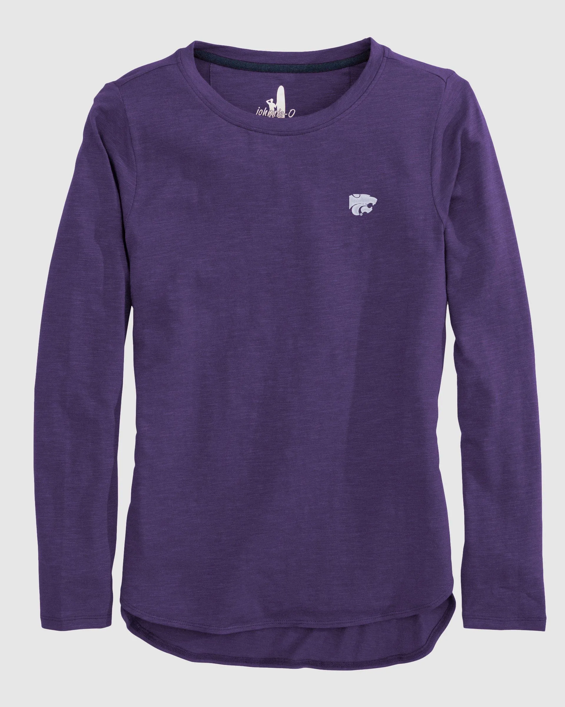 Women's Kansas State Addison Long Sleeve T-Shirt sold by Johnnie-O