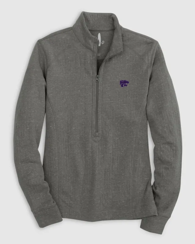 Women's Kansas State Kennedy 1/4 Zip Pullover sold by Johnnie-O