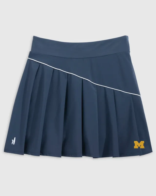 Women's Michigan Anika Performance Skirt sold by Johnnie-O