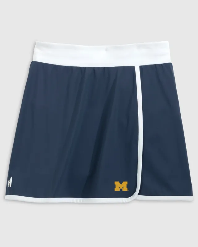 Women's Michigan Gabby Performance Skirt sold by Johnnie-O