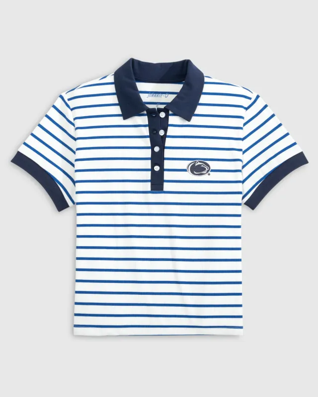 Women's Penn State Maisie 4-Button Performance Polo made by Johnnie-O