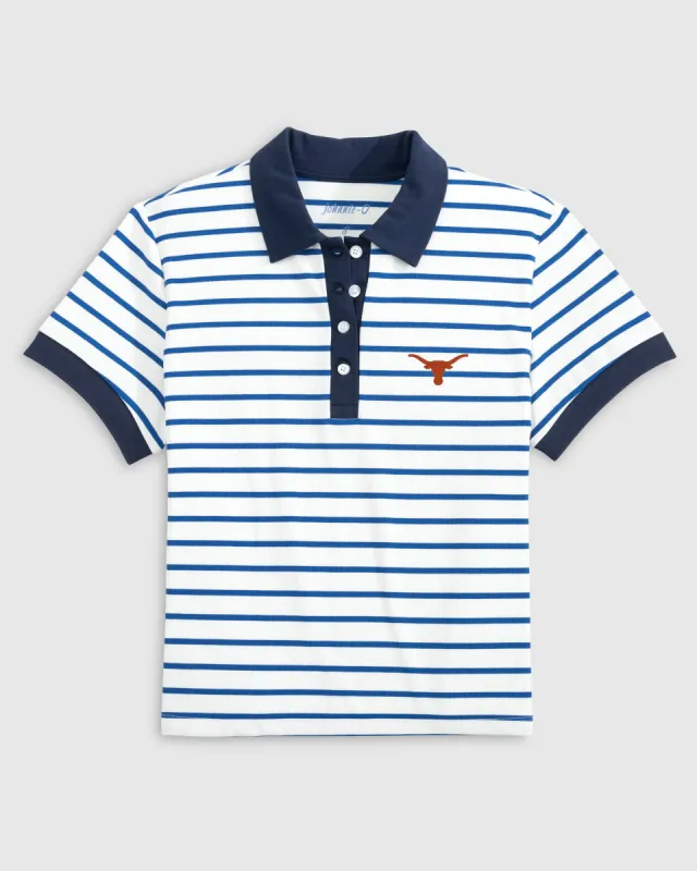 Women's Texas Maisie 4-Button Performance Polo sold by Johnnie-O
