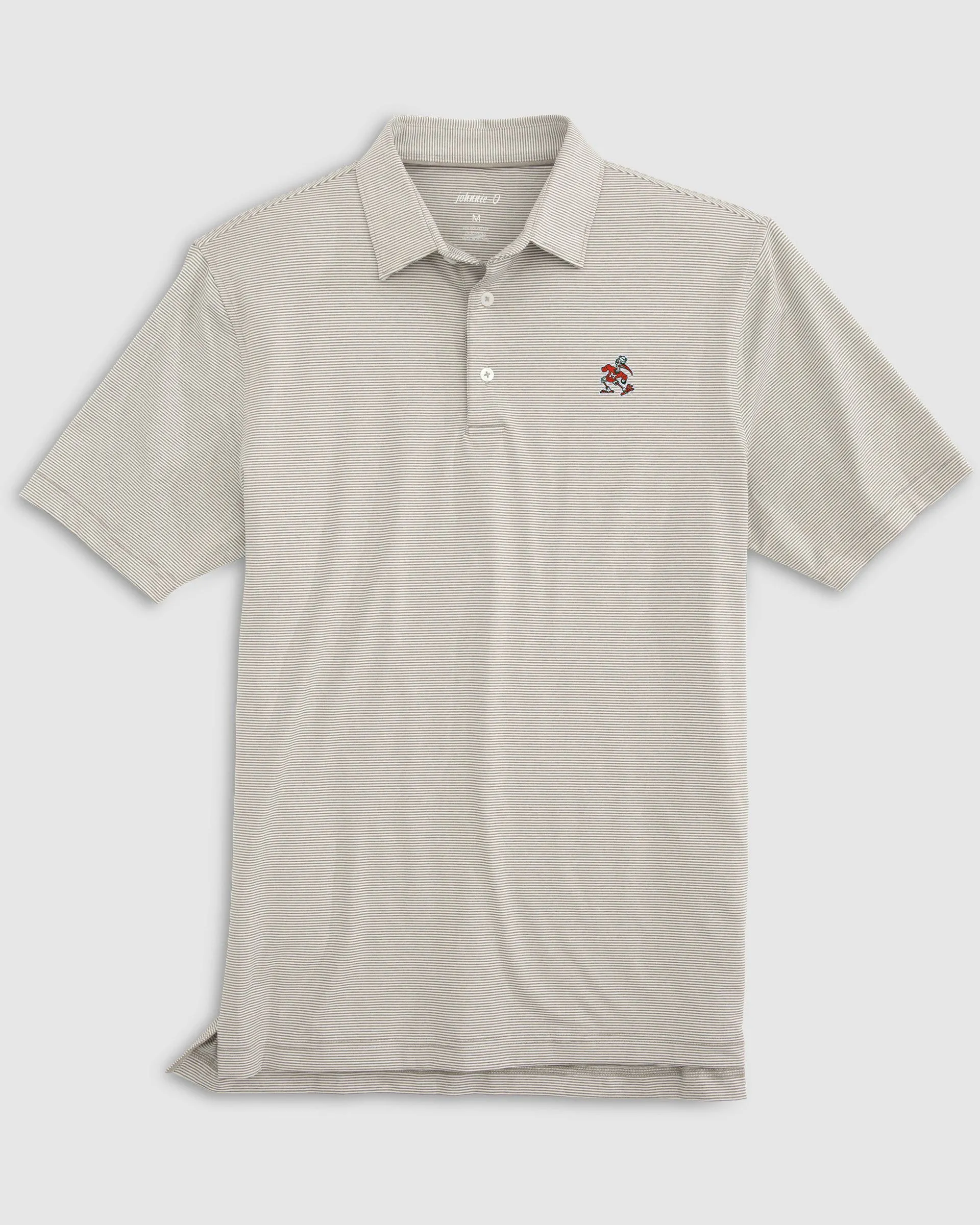 Miami Lyndonn Striped Jersey Performance Polo - Vintage Logo sold by Johnnie-O product image thumbnail 3