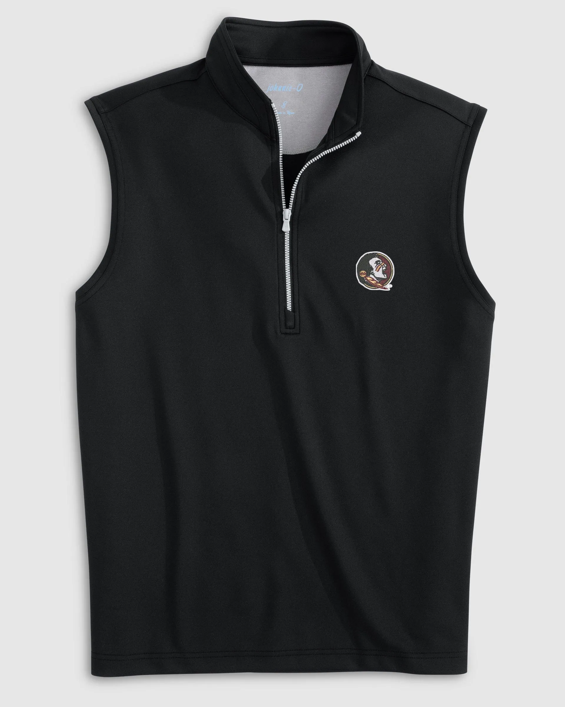 Women's Florida State Daves Performance 1/4 Zip Vest sold by Johnnie-O