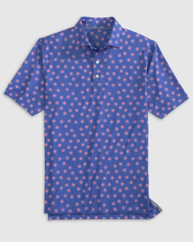 Chicago Cubs Stadium Exeter Polo sold by Johnnie-O