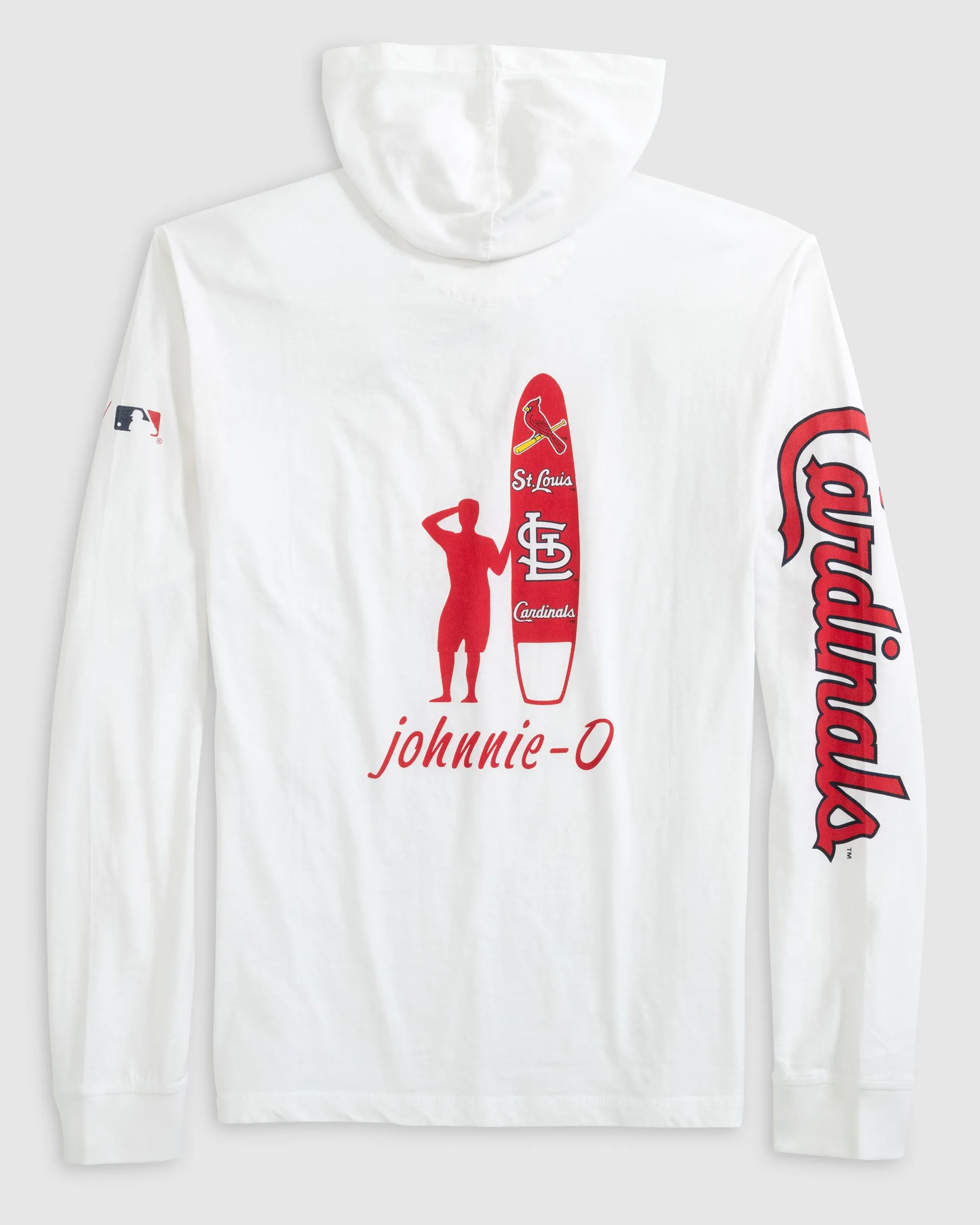 St. Louis Cardinals T-Shirt Hoodie sold by Johnnie-O product image thumbnail 2