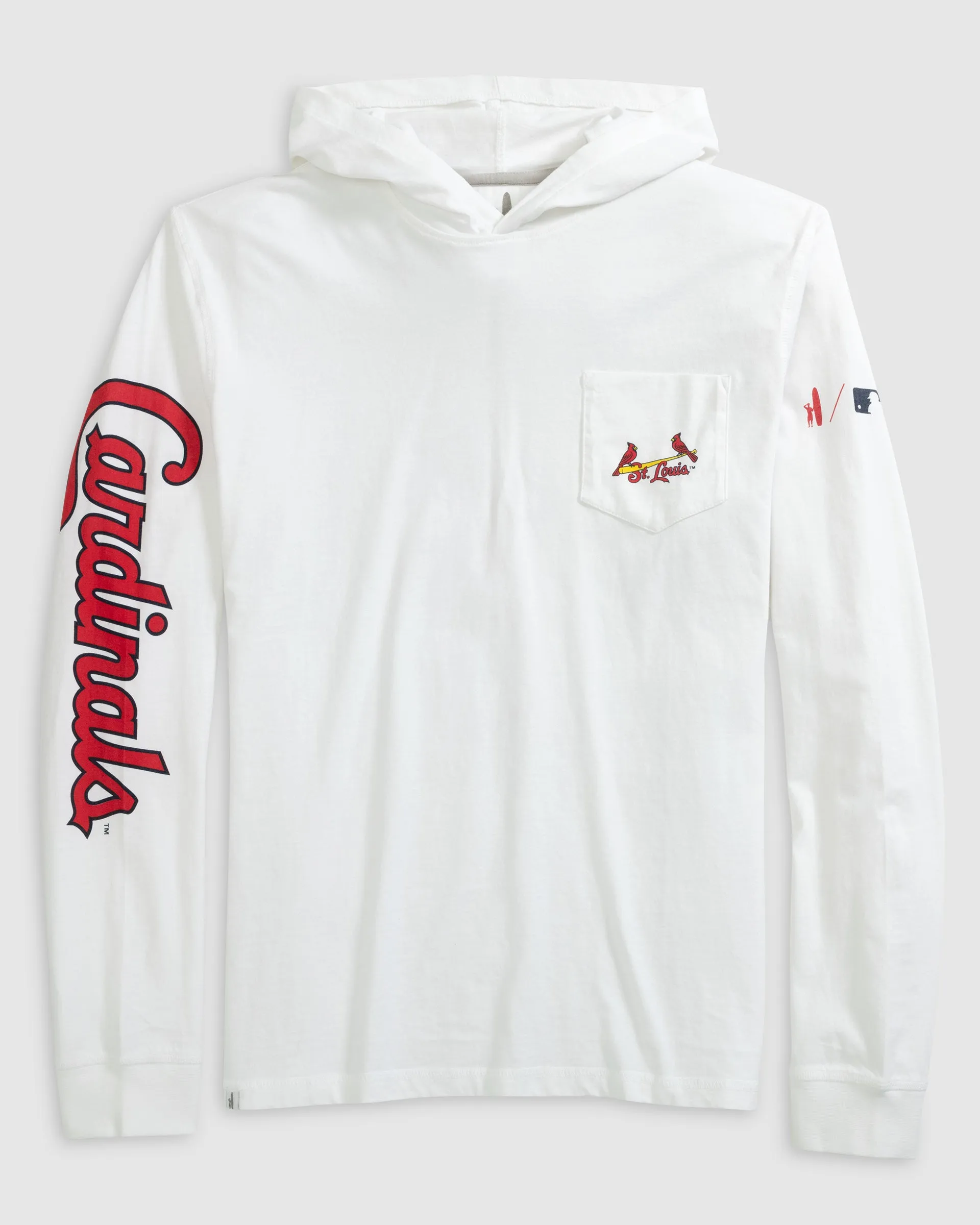 St. Louis Cardinals T-Shirt Hoodie sold by Johnnie-O