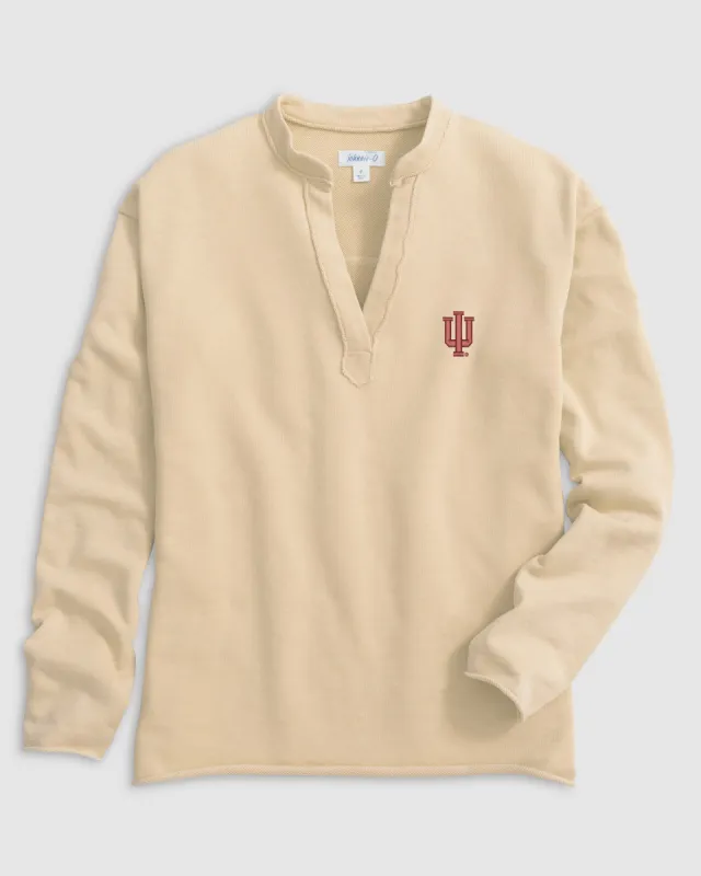 Indiana Camilla V-Neck Cotton Blend Pullover sold by Johnnie-O