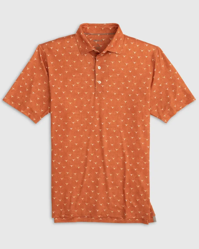 Texas Stadium Exeter Printed Jersey Performance Polo sold by Johnnie-O