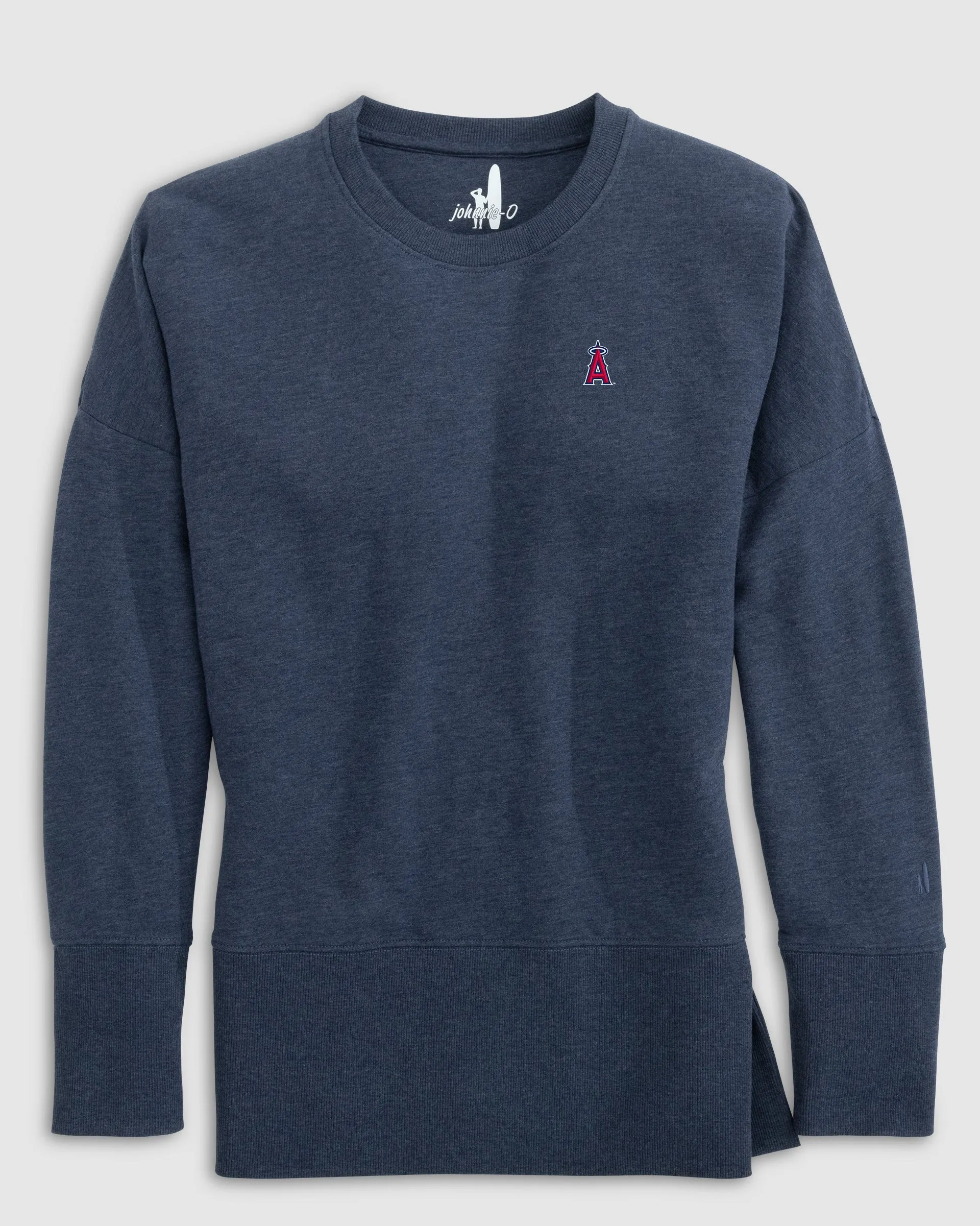 Women's Los Angeles Angels Brittany Crewneck Sweatshirt sold by Johnnie-O