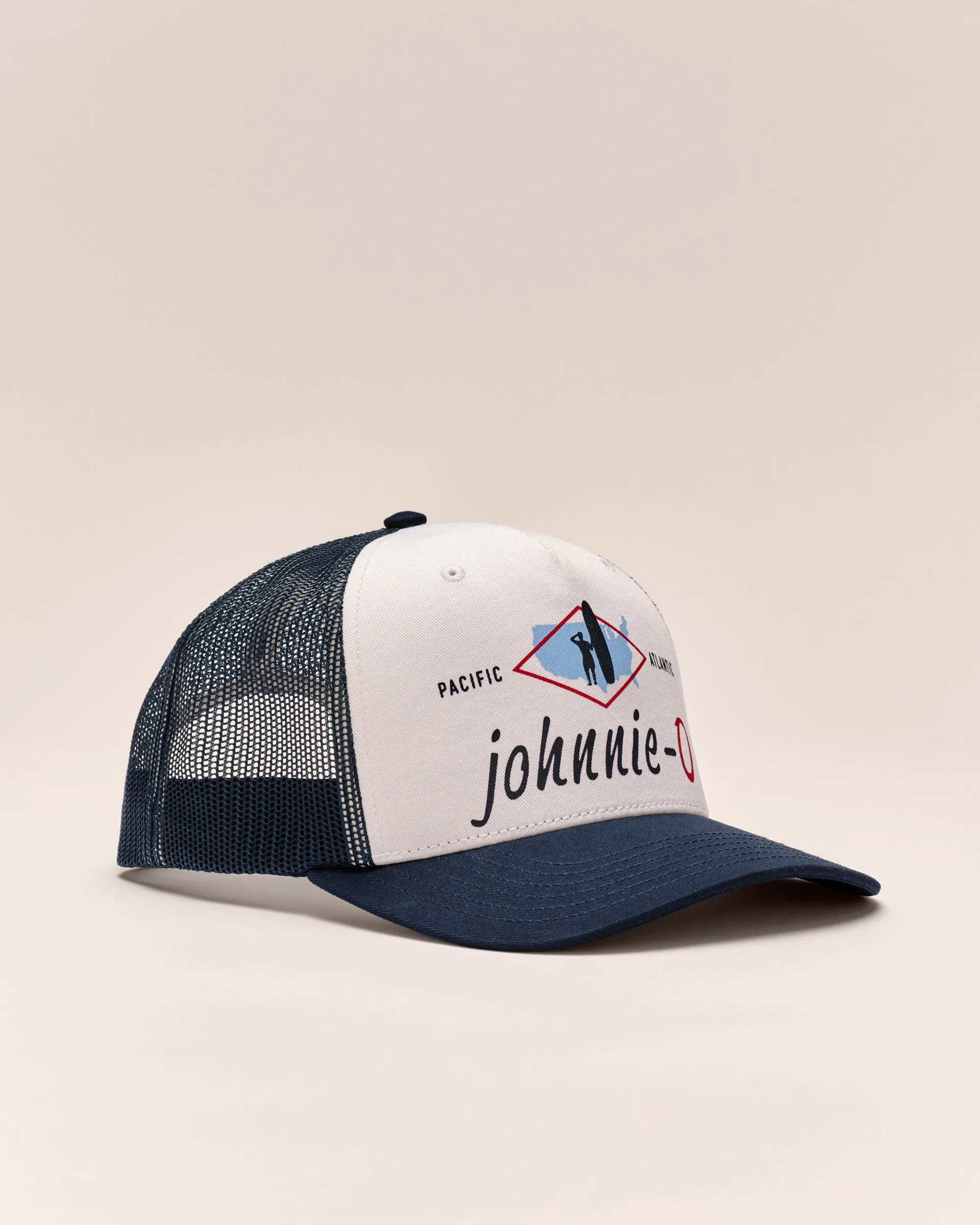 Coastal Mesh Trucker Hat sold by Johnnie-O