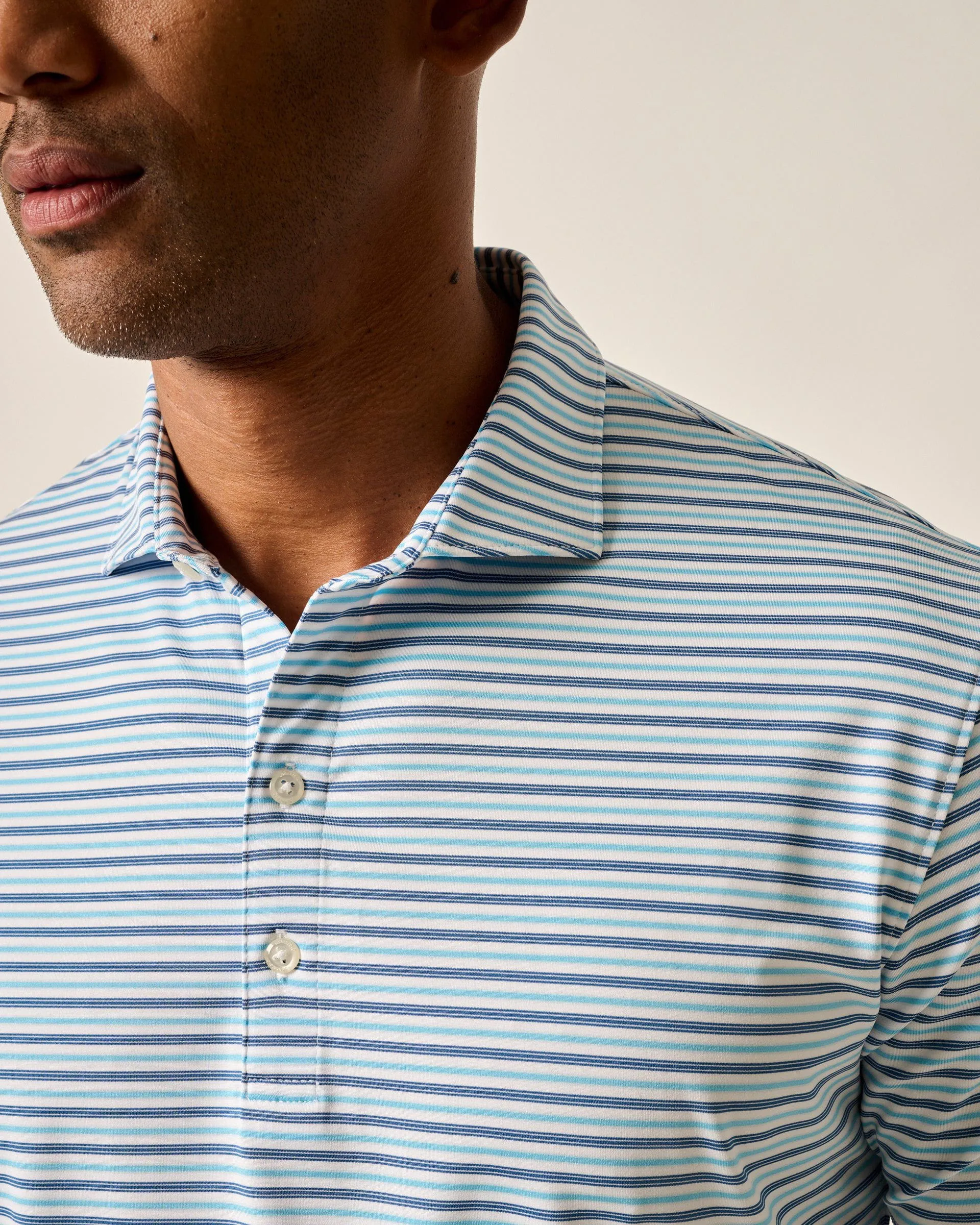 Performance Jersey Polo - Bronte Stripe sold by Johnnie-O product image thumbnail 2