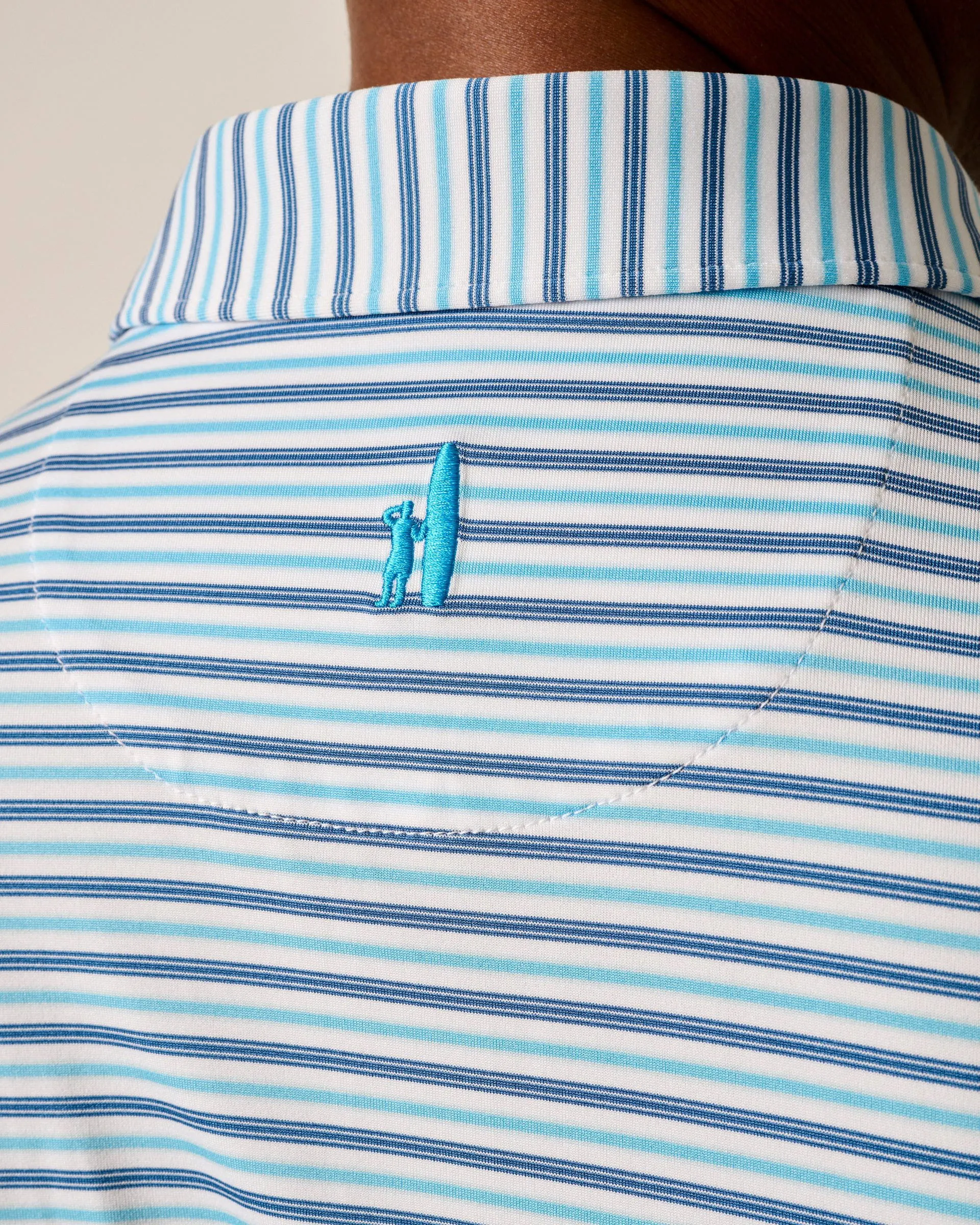 Performance Jersey Polo - Bronte Stripe sold by Johnnie-O product image thumbnail 3