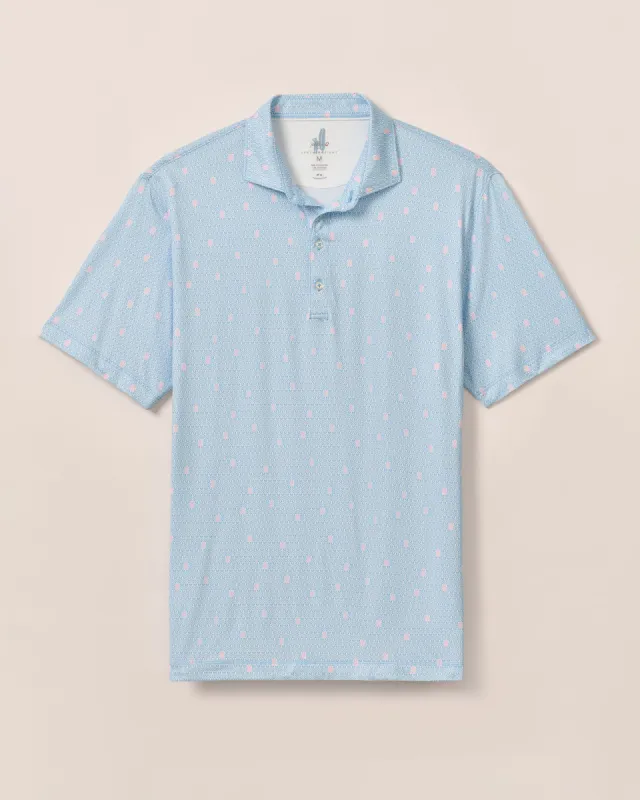 Featherweight Performance Polo - Bears sold by Johnnie-O