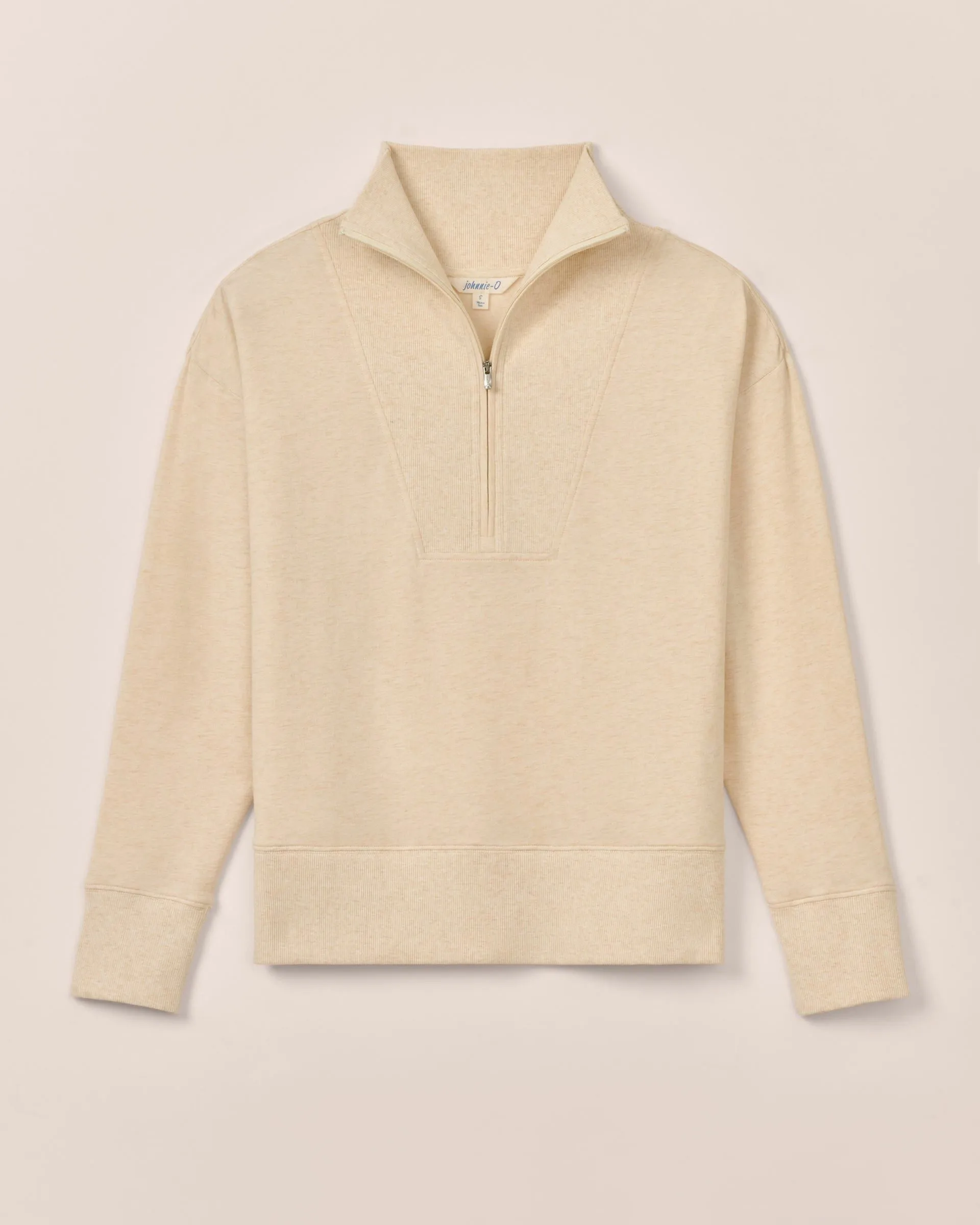 Taylor Drop Shoulder Cotton 1/4 Zip Pullover sold by Johnnie-O product image thumbnail 5