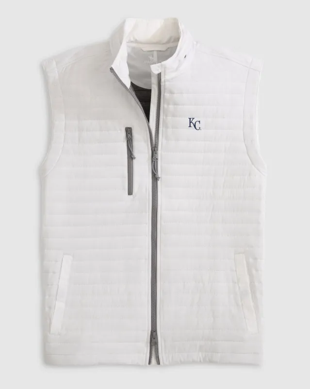 Kansas City Royals Crosswind Quilted Performance Vest (Copy) sold by Johnnie-O