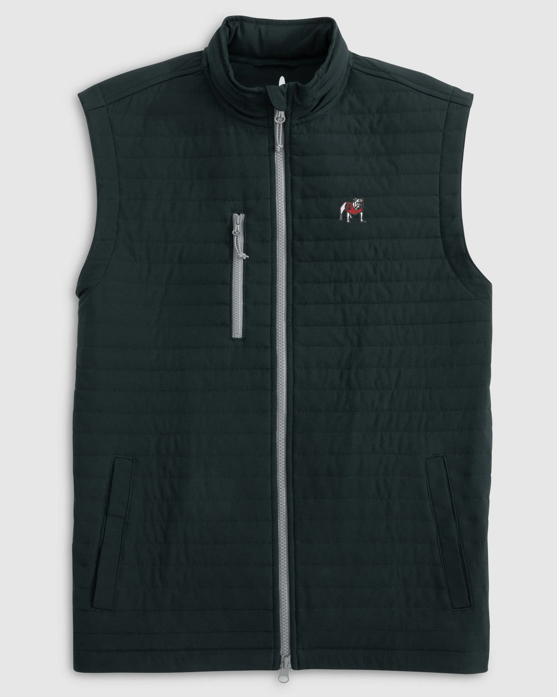 Georgia Crosswind Quilted Performance Vest sold by Johnnie-O