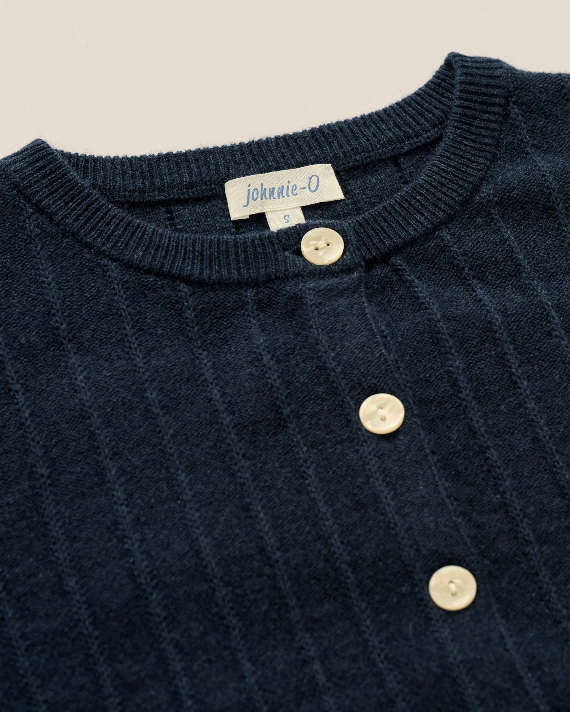 Alma Cashmere Blend Cardigan sold by Johnnie-O product image thumbnail 5