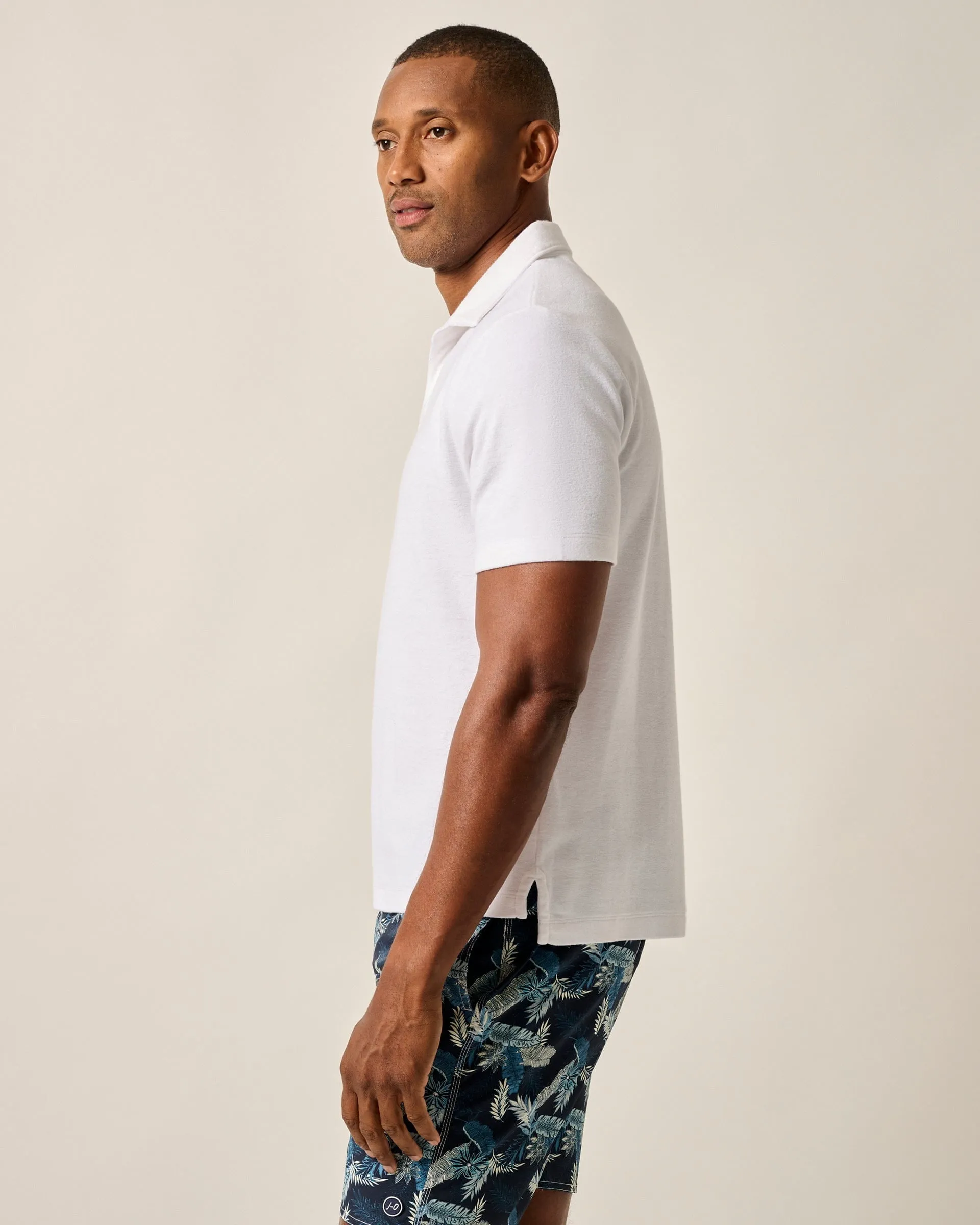 French Terry Johnny Collar Polo - Frankie sold by Johnnie-O product image thumbnail 5