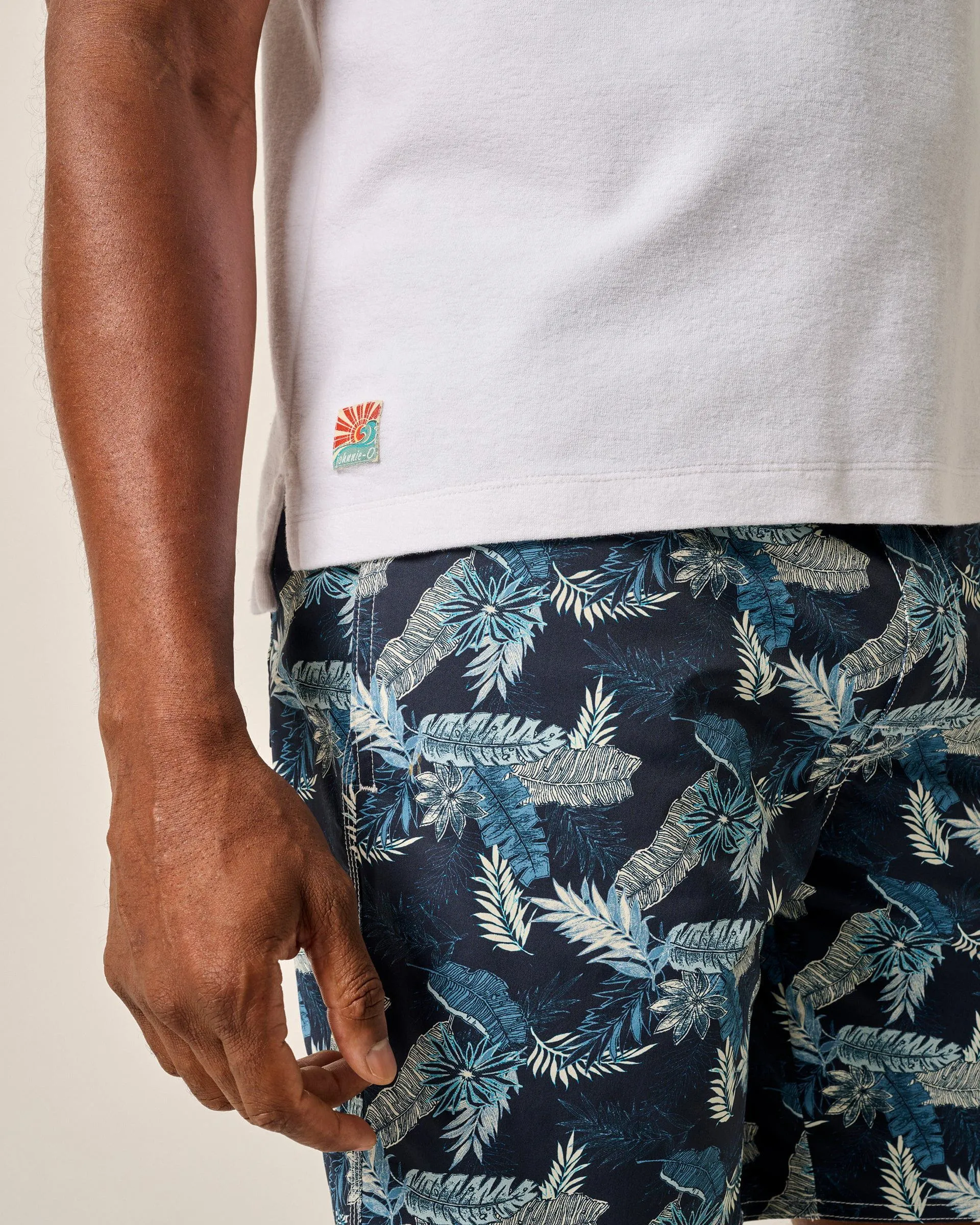 French Terry Johnny Collar Polo - Frankie sold by Johnnie-O product image thumbnail 3