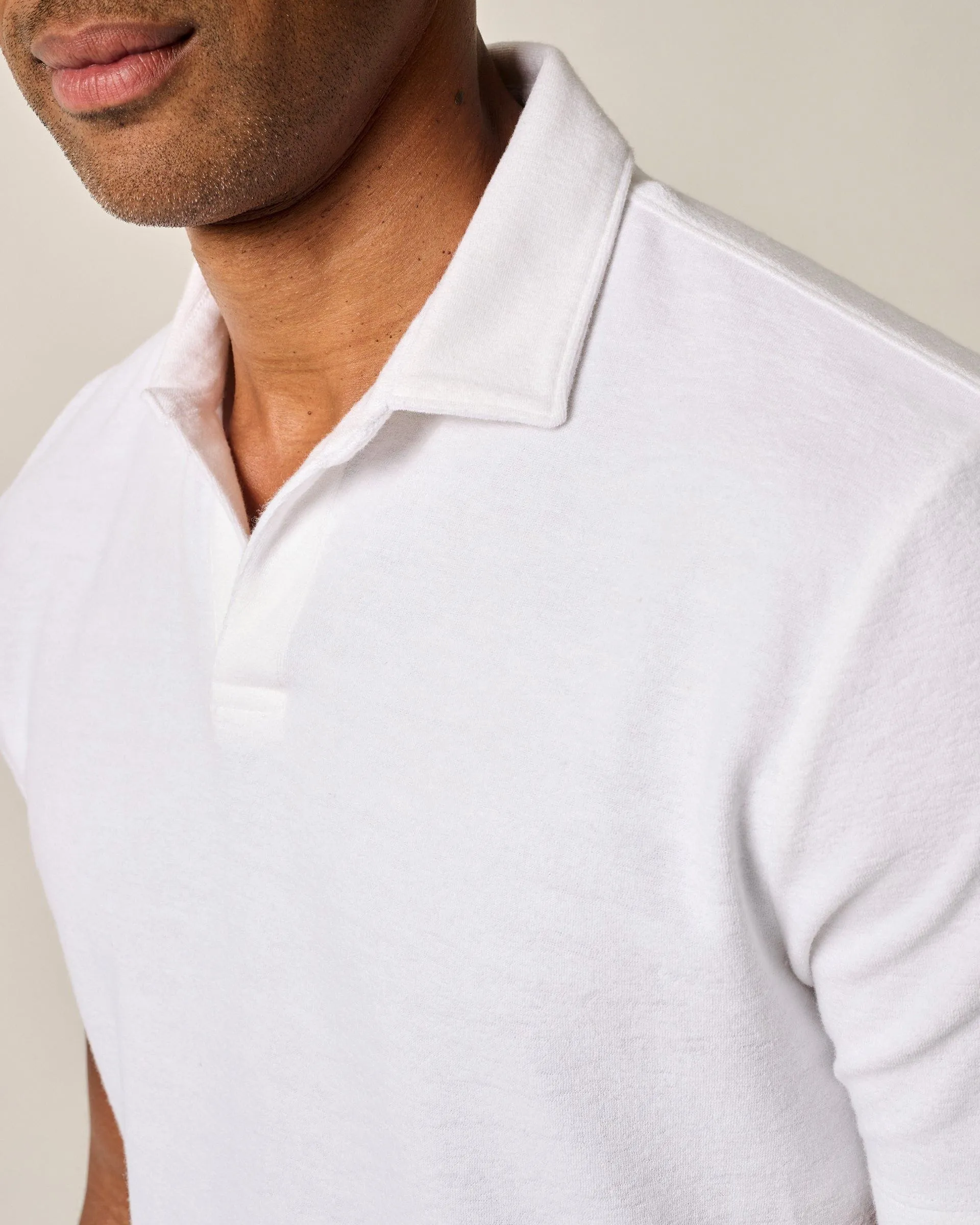 French Terry Johnny Collar Polo - Frankie sold by Johnnie-O product image thumbnail 2