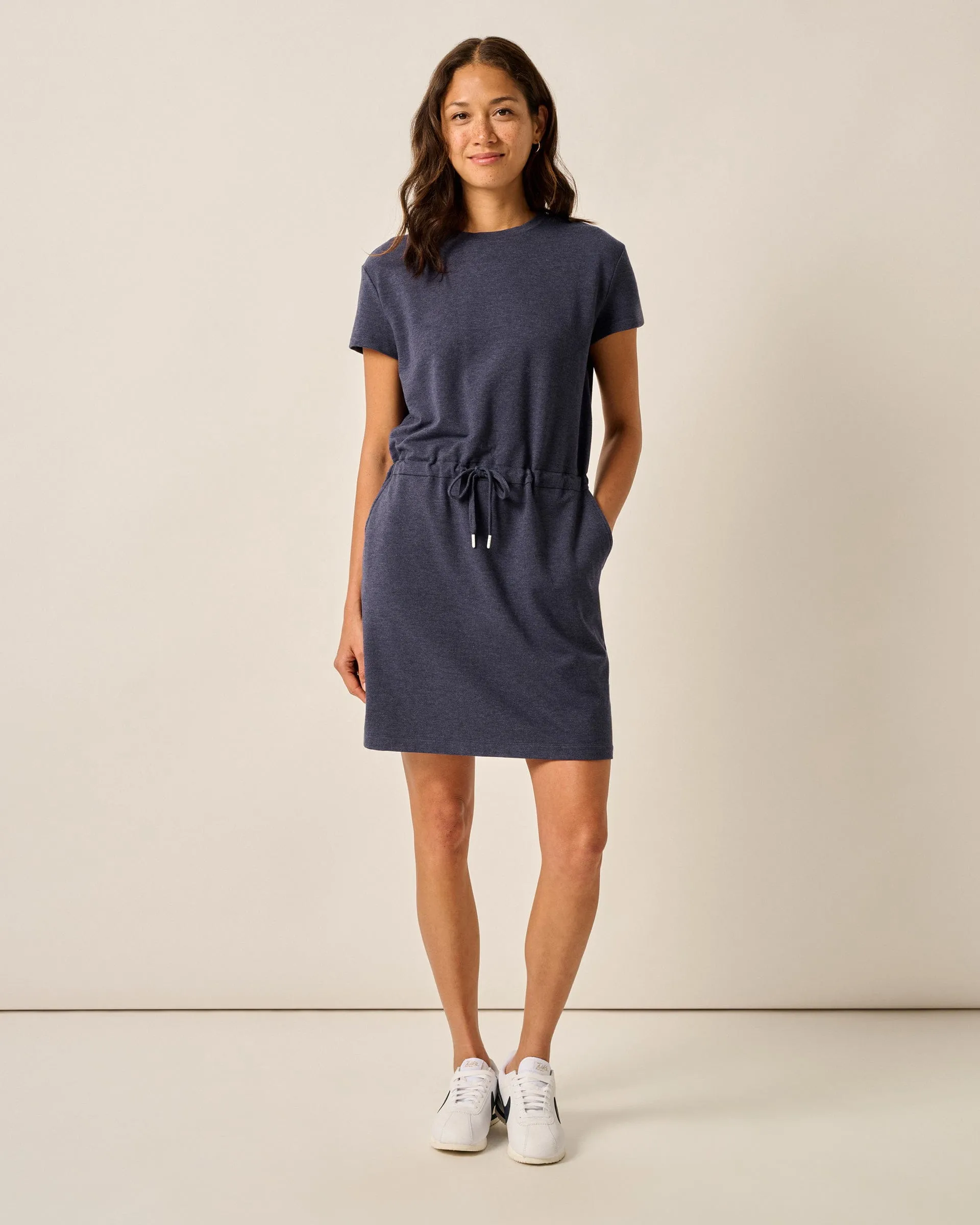 Joelle Knit T-Shirt Dress sold by Johnnie-O