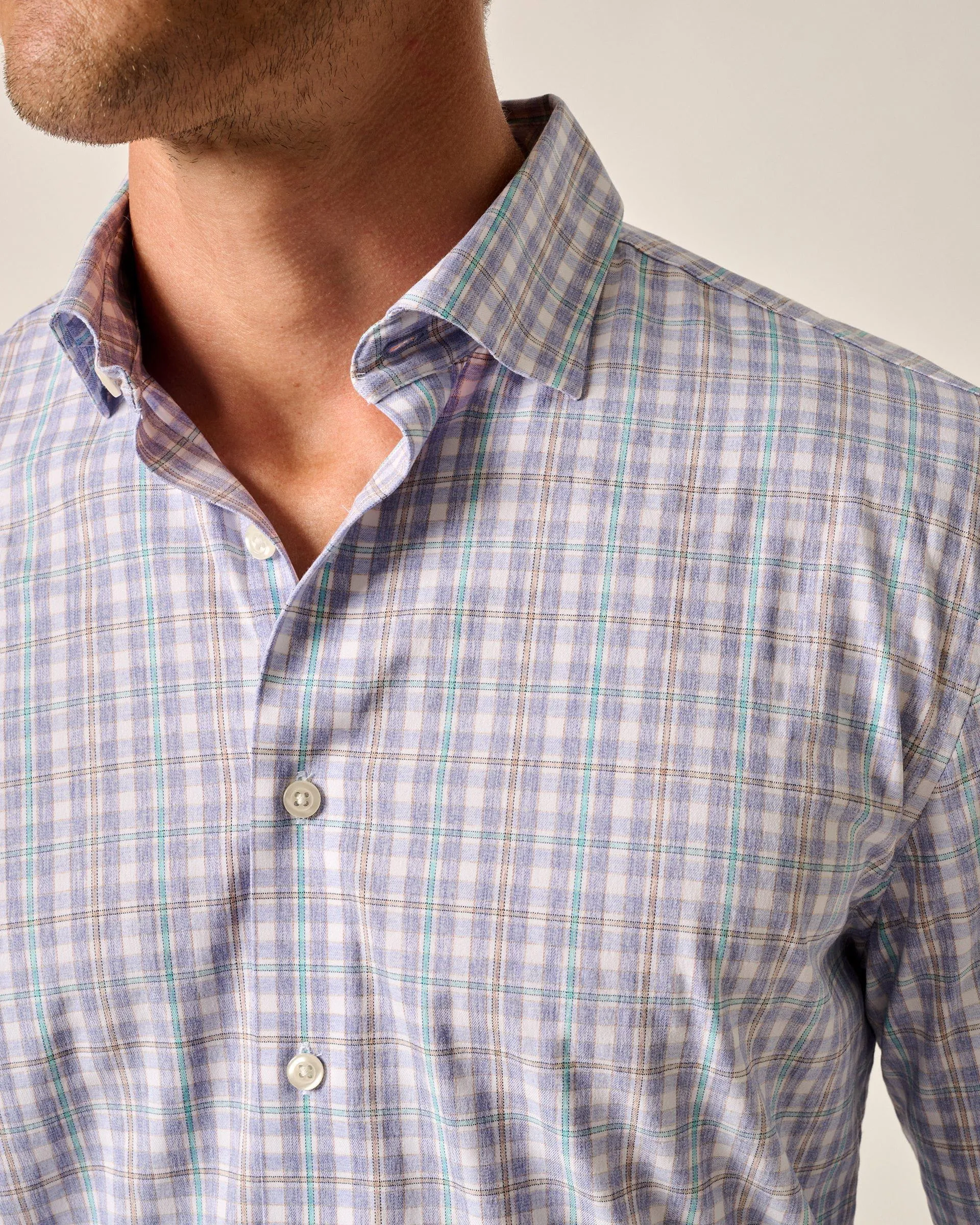 Everyday Performance Button Down Shirt - Bruin sold by Johnnie-O product image thumbnail 2