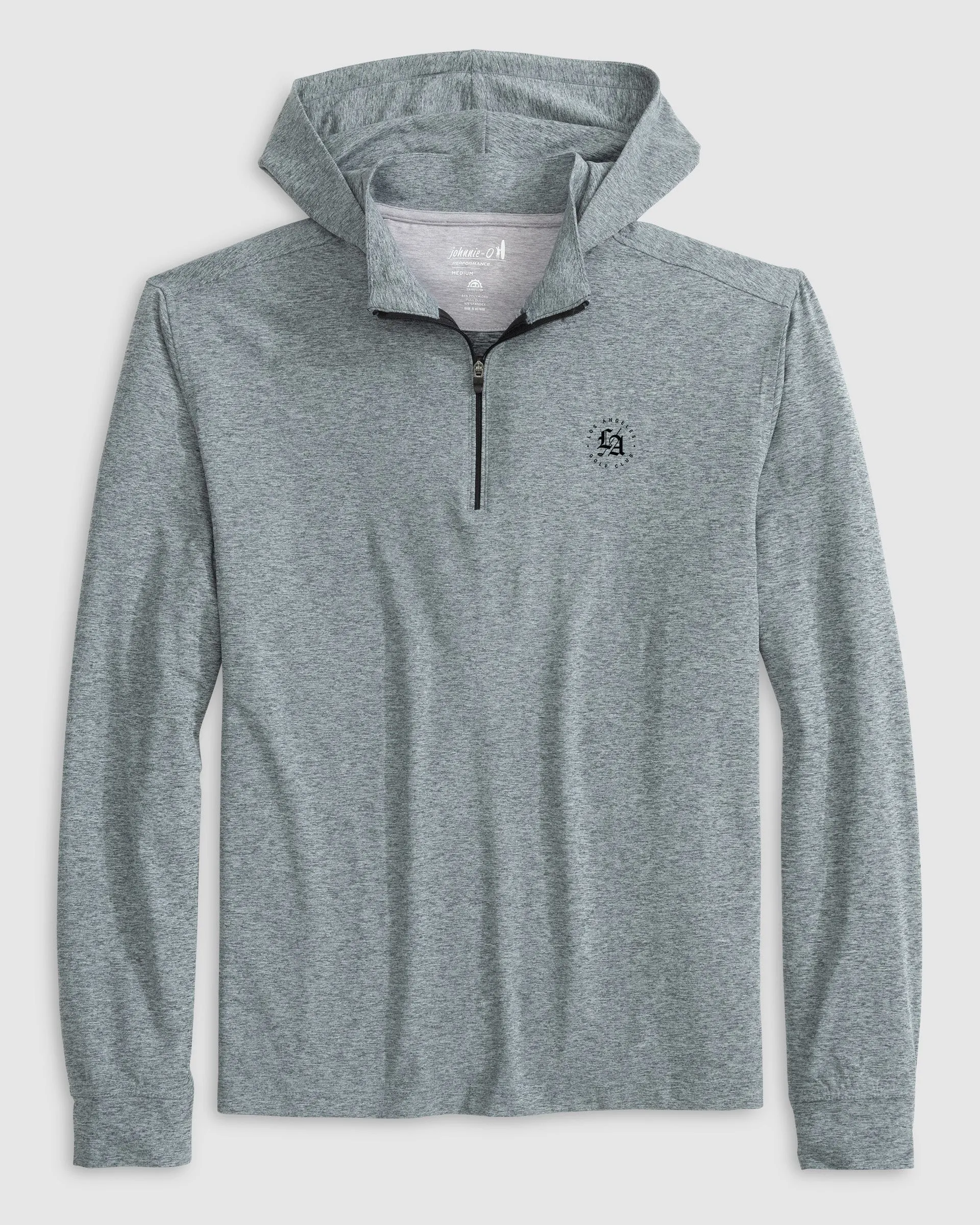 TGL Los Angeles Golf Club Slaton Performance 1/4 Zip Hoodie sold by Johnnie-O