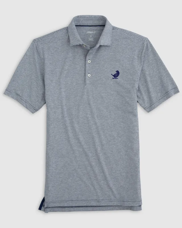 TGL New York Golf Club Lyndonn Striped Jersey Performance Polo sold by Johnnie-O