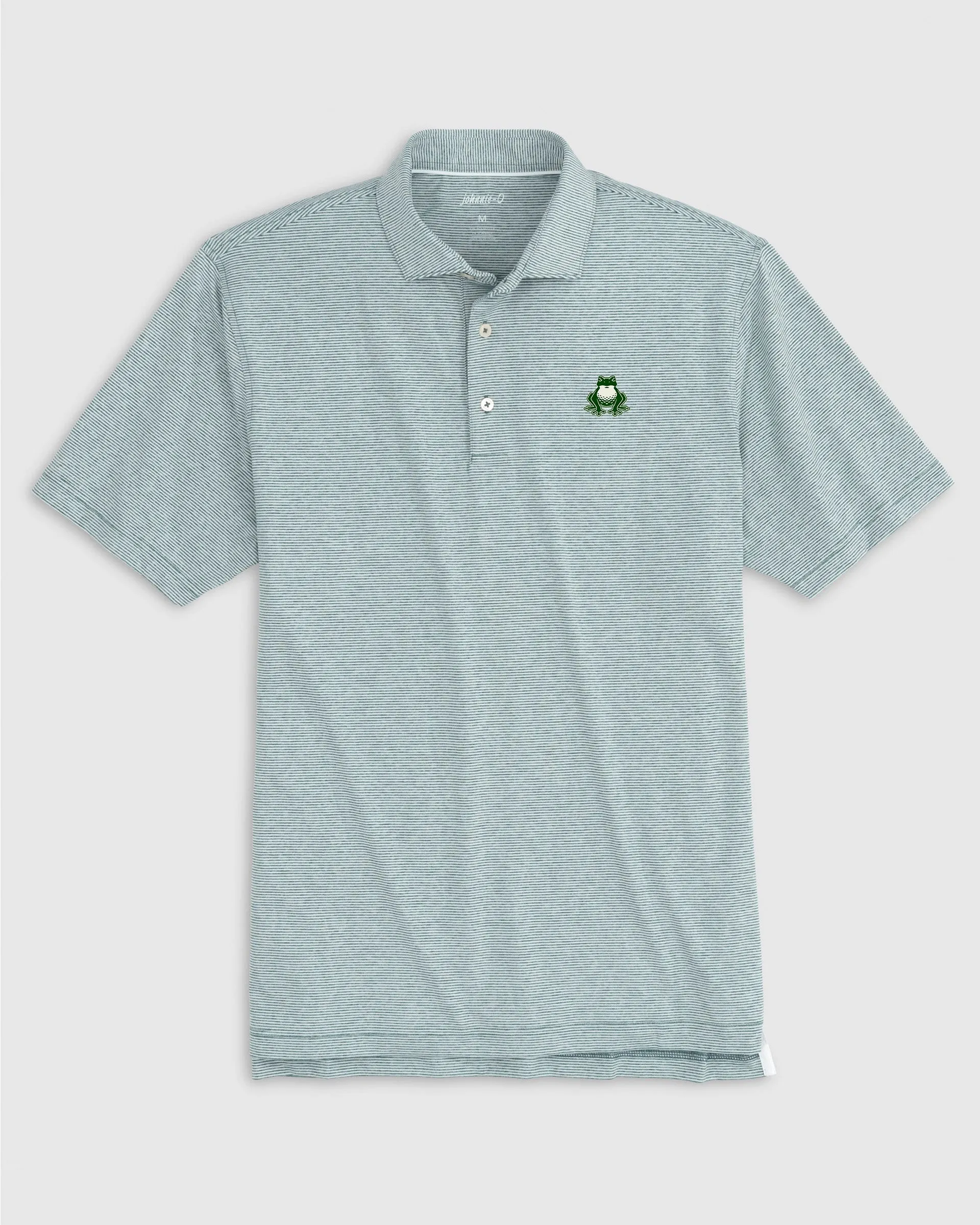 TGL Boston Common Golf Lyndonn Striped Jersey Performance Polo sold by Johnnie-O
