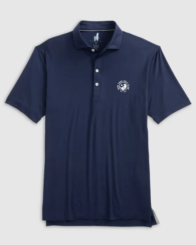 TGL New York Golf Club Huronn Featherweight Performance Polo sold by Johnnie-O