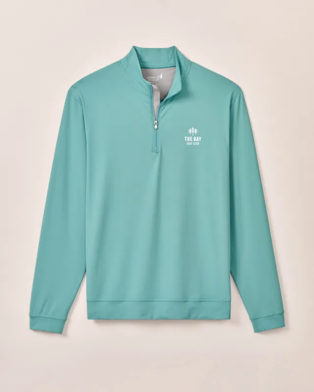 TGL The Bay Golf Club Motion Performance 1/4 Zip sold by Johnnie-O