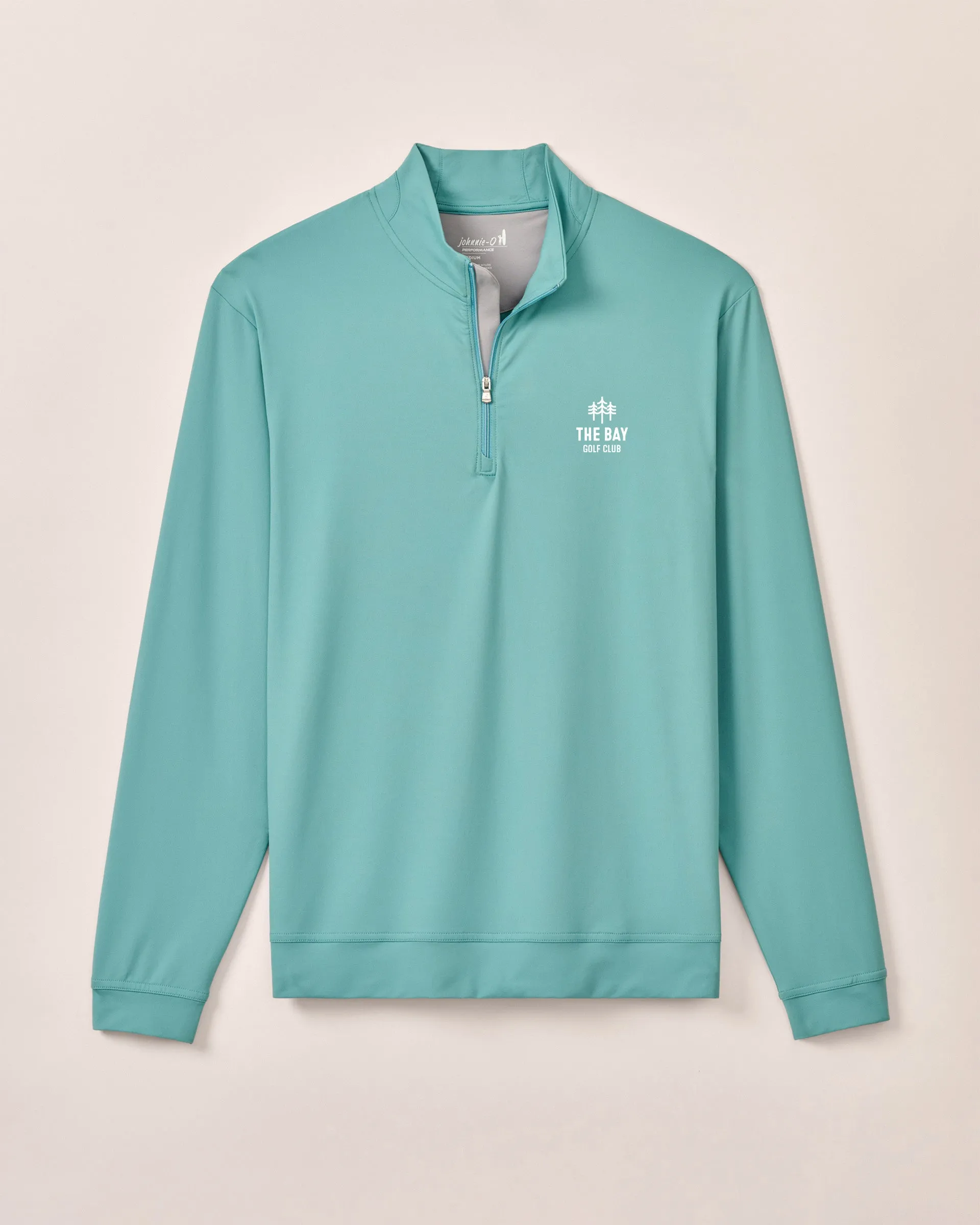 TGL The Bay Golf Club Motion Performance 1/4 Zip sold by Johnnie-O