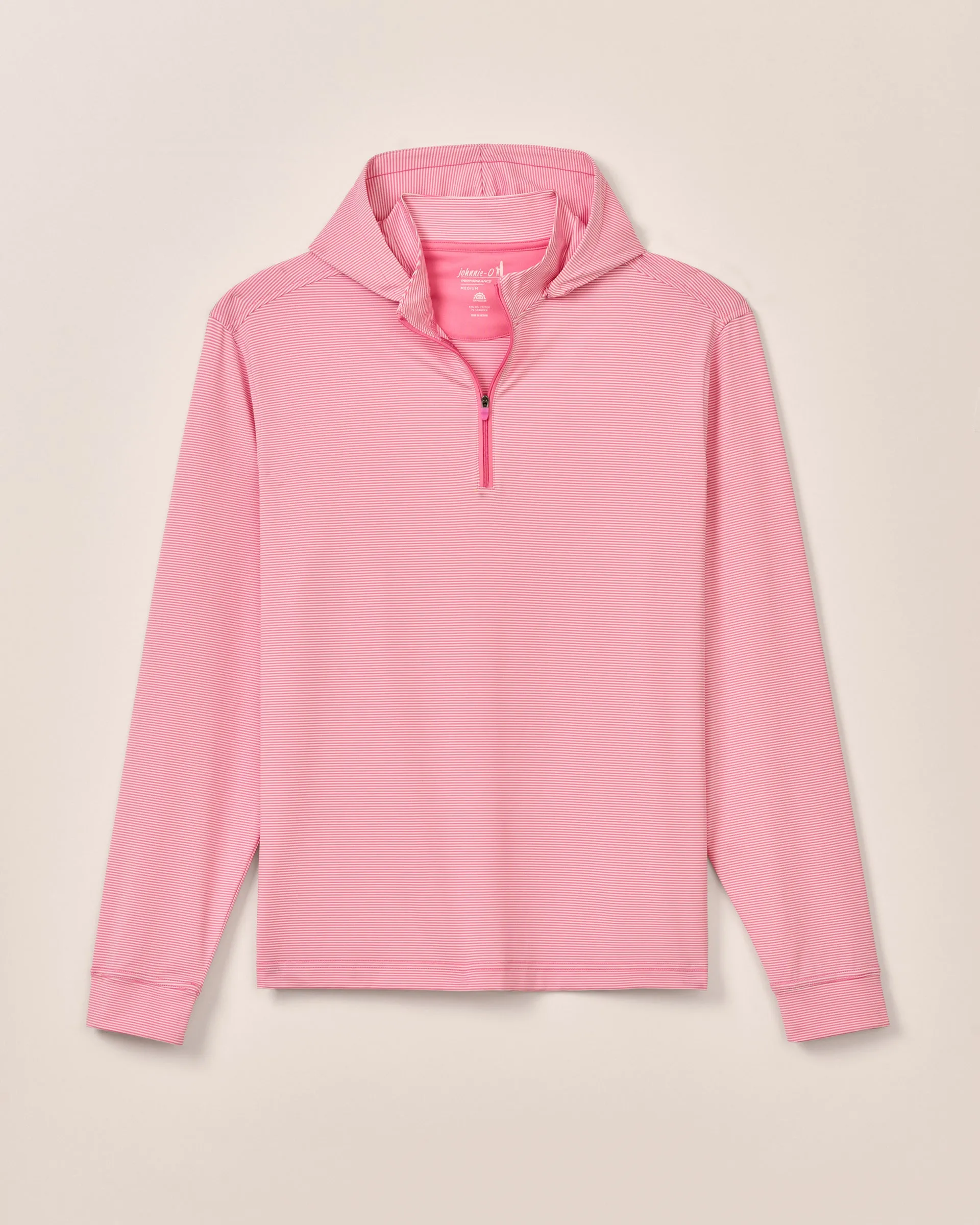 PerryGolf Hybrid Performance 1/4 Zip Hoodie sold by Johnnie-O