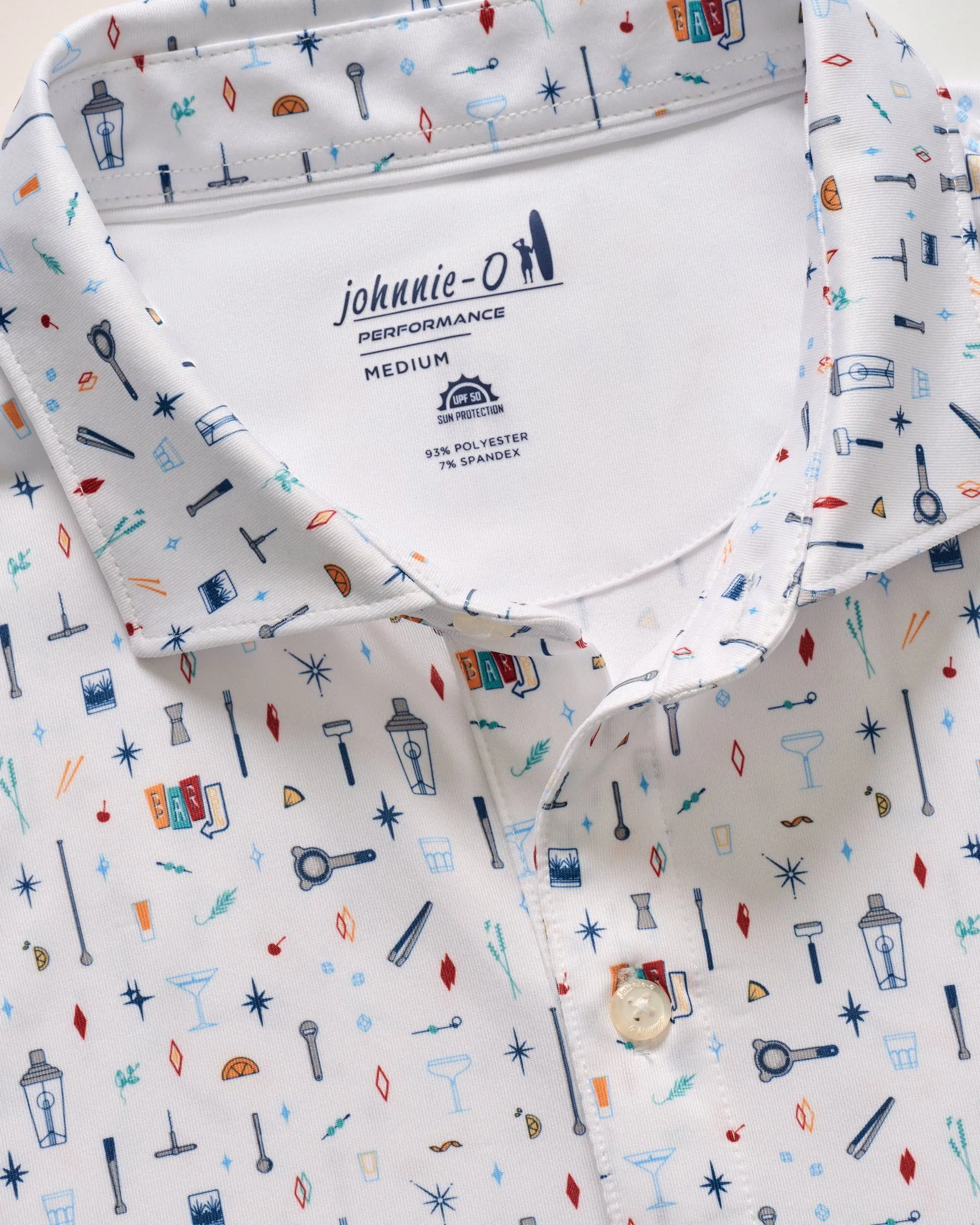 Big & Tall Performance Jersey Polo - Bar Cart sold by Johnnie-O product image thumbnail 2