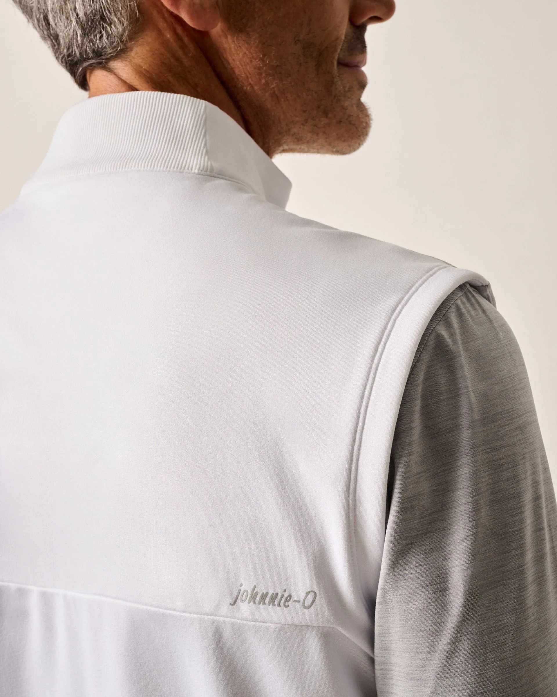 Filroy Mixed Media Performance Vest sold by Johnnie-O product image thumbnail 3