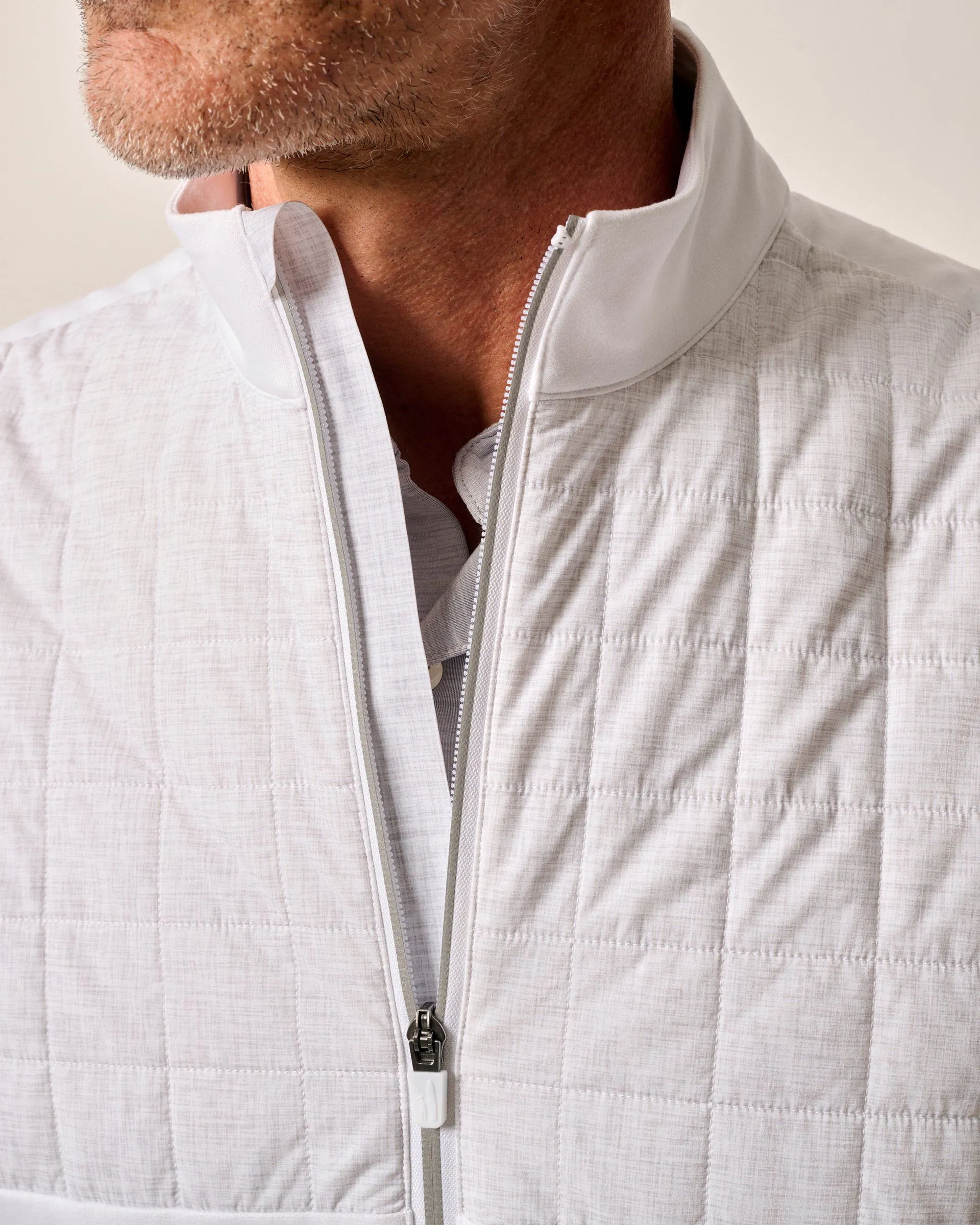 Filroy Mixed Media Performance Vest sold by Johnnie-O product image thumbnail 2