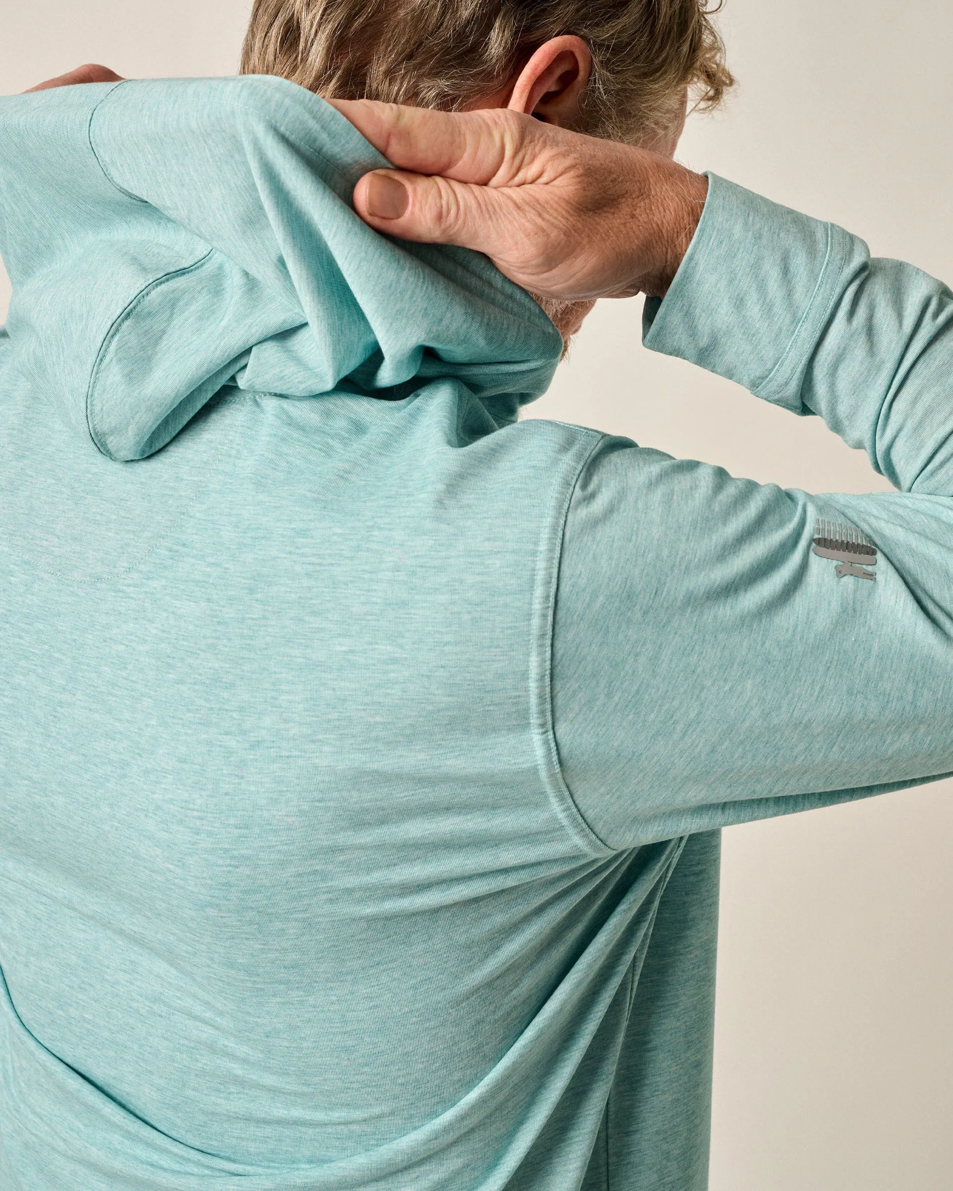 Welsey Performance 1/4 Zip Hoodie sold by Johnnie-O product image thumbnail 4