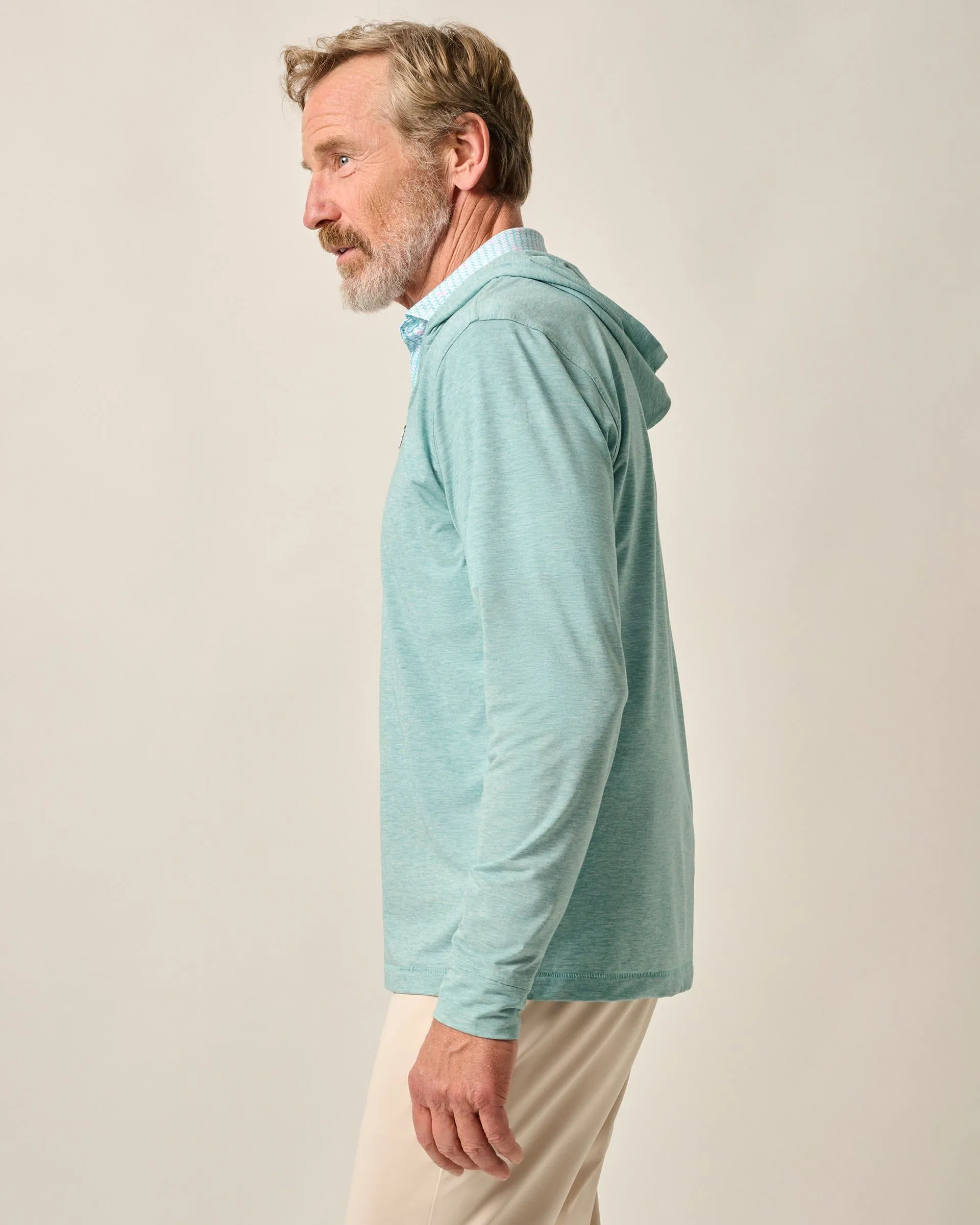 Welsey Performance 1/4 Zip Hoodie sold by Johnnie-O product image thumbnail 5