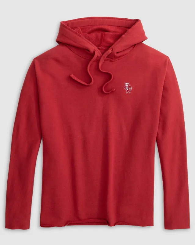 Women's Indiana Kelli Pullover Hoodie - Vault Logo sold by Johnnie-O
