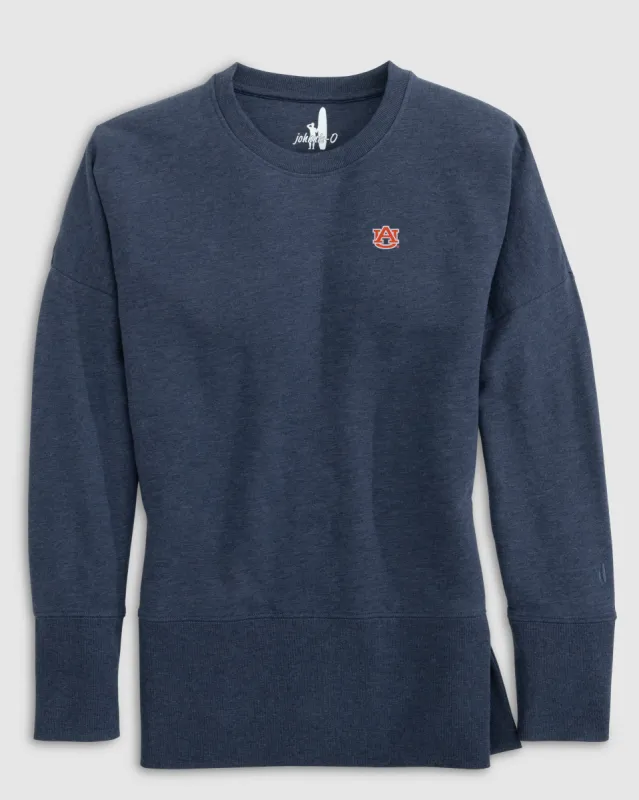 Women's Auburn Brittany Crewneck Sweatshirt sold by Johnnie-O