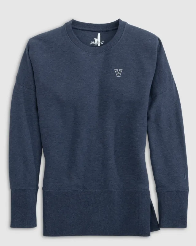 Women's Villanova Brittany Crewneck Sweatshirt sold by Johnnie-O