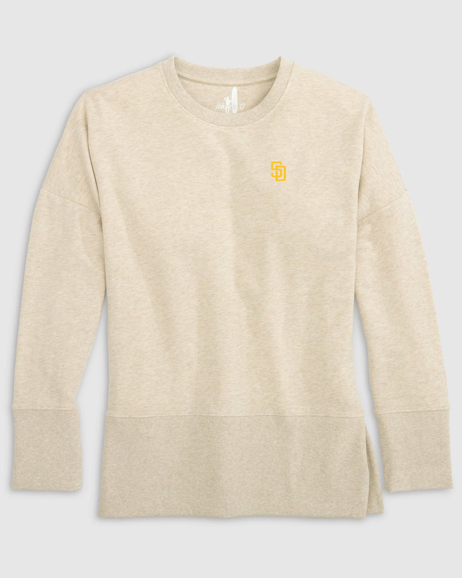 Women's San Diego Padres Brittany Crewneck Sweatshirt sold by Johnnie-O