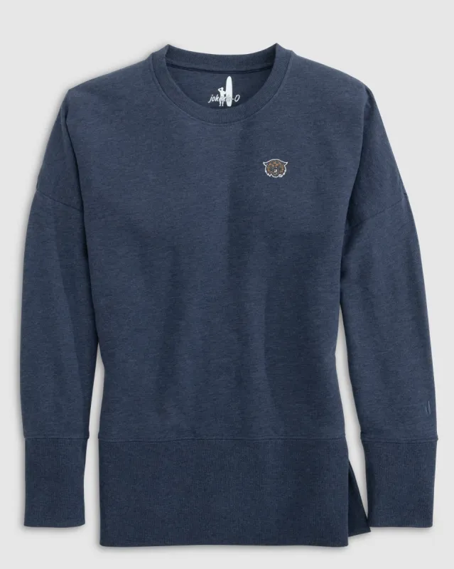 Women's Villanova Brittany Crewneck Sweatshirt - Wildcat Logo sold by Johnnie-O
