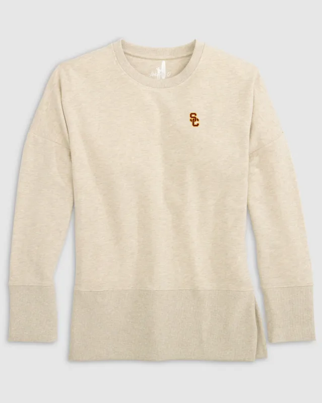 Women's Southern California Brittany Crewneck Sweatshirt sold by Johnnie-O