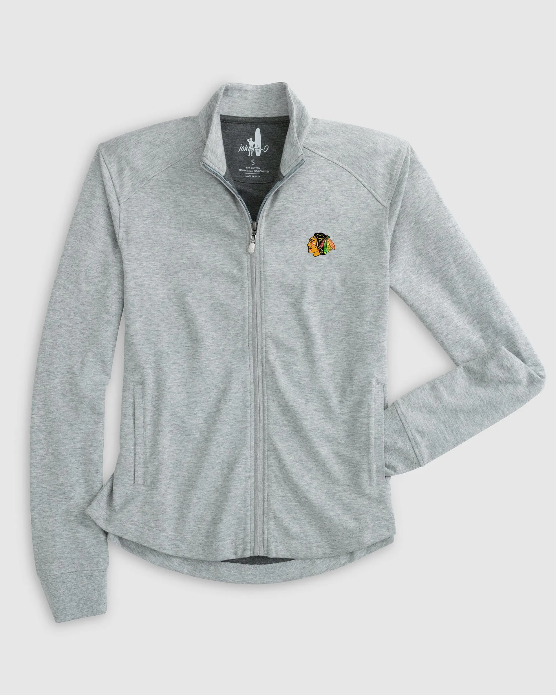 Women's Chicago Blackhawks Tomi Full Zip Jacket sold by Johnnie-O product image thumbnail 3