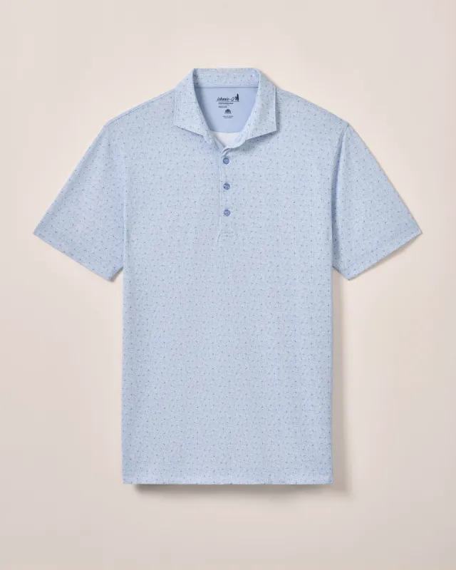 PerryGolf Performance Mesh Polo - Junes Print sold by Johnnie-O